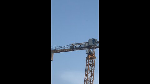 Praying on Tower Crane