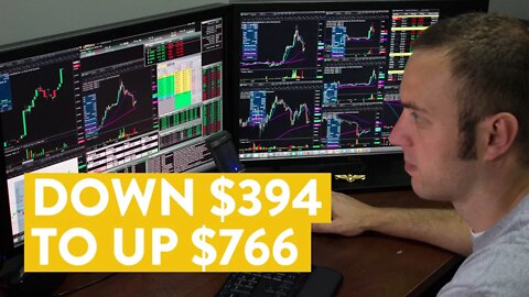 [LIVE] Day Trading | From DOWN $394 to UP $766... (wild!)