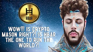 WOW!!! Is Crypto Mason Right?! Is HBAR The One To RUN THE WORLD?!