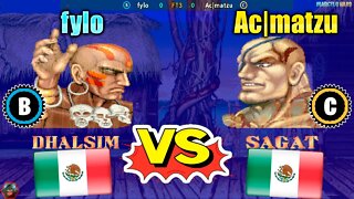 Street Fighter II': Champion Edition (fylo Vs. Ac|matzu) [Mexico Vs. Mexico]