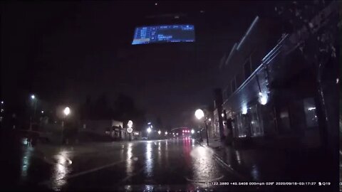 Ride Along with Q #91 09/18/20 Stormy Morning in Troutdale 2 - DashCam Video by Q Madp