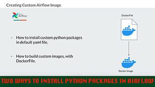 How to build your custom airflow docker image? | install custom packages in docker image | Airflow