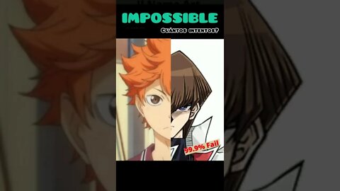 ONLY ANIME FANS CAN DO THIS IMPOSSIBLE STOP CHALLENGE #44