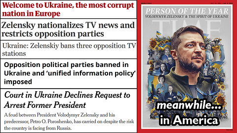 Tucker: This is the reality about Ukraine's puppet leader Zelenskyy 🎭