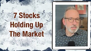 7 stocks holding up the market