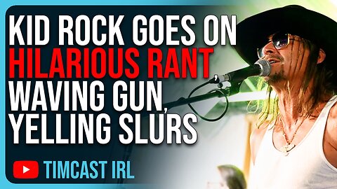 Kid Rock Goes On HILARIOUS RANT, Waving Gun, Yelling Slurs, & Saying Trump Is The BEST