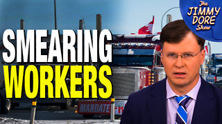 Corporate Shill Smears Canadian Truckers – Gets Owned By Co-Host
