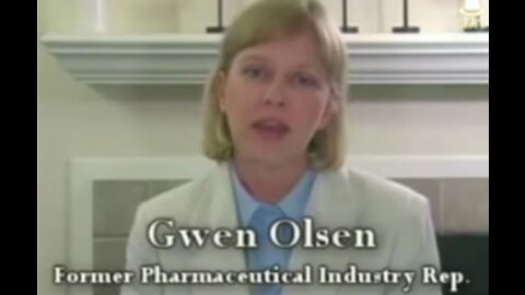 Gwen Olsen - Former pharmaceutical sales representative tells the truth about the business