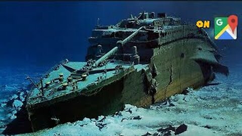 I found titanic on google maps