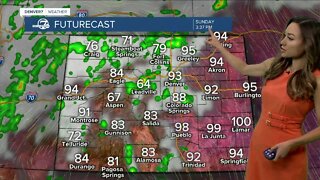 Warm, with PM storms Sunday