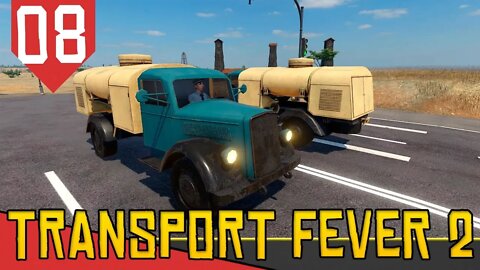 MODERNIZANDO Veículos - Transport Fever 2 #08 [Série Gameplay Português PT-BR]
