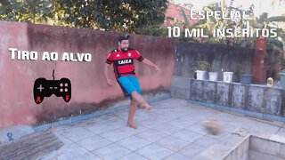 Especial 10 mil inscritos | Tiro ao alvo Desafio com a bola