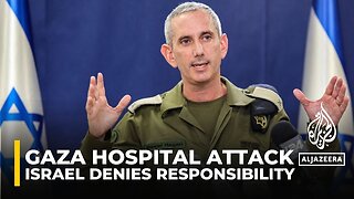 Israeli army tries to distance itself from Gaza hospital attack