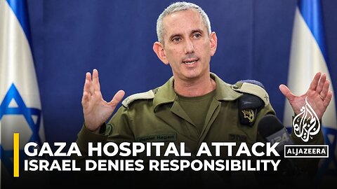 Israeli army tries to distance itself from Gaza hospital attack