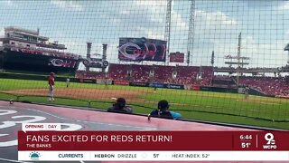 Fans excited for Cincinnati Reds return