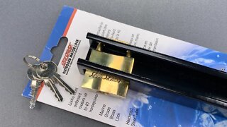 [1193] SeaSense Outboard Motor Lock Picked