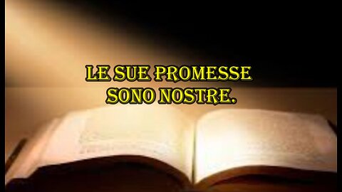 Le sue promesse sono nostre