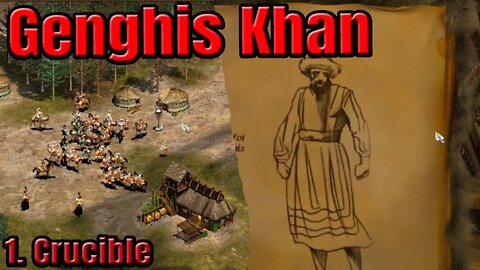 Age of Empires 2 - Genghis Khan - 1. Crucible