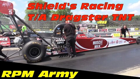 Shields Racing Top Alcohol Dragster Test and Tune