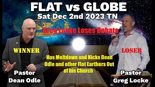 Greg Locke Loses Biblical Cosmology debate and Kicks Dean Odle out of his church!