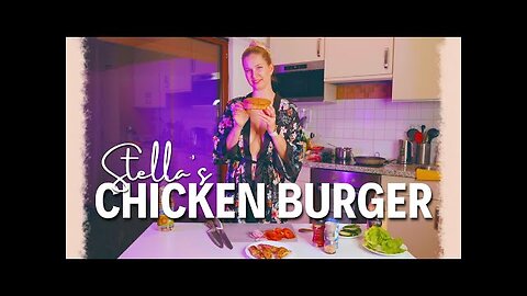 Cooking Special Chicken Burger