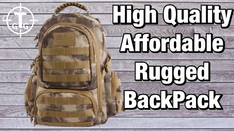 Affordable, High Quality Mid Sized Backpack | Called the "WEST" by Highland Tactical