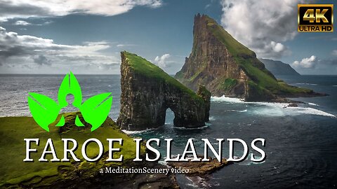Faroe islands - a MeditationScenery video / 4kvideo