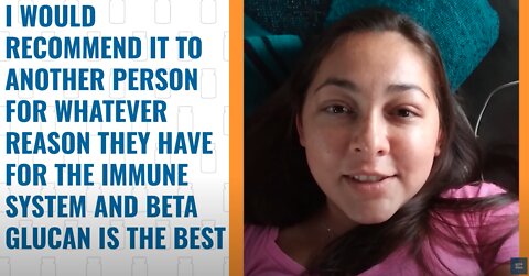 Our Better Way Health Member Liliana limas Recommends Beta Glucan to All Friends and Family!