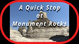 Monument Rocks National Landmark: Monument Chalk Pyramids Kansas