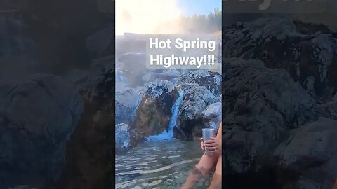 TOMORROW! We release our Hot Spring Highway vlog - 4 springs in 2 days! #shorts #vanlife #rvlife