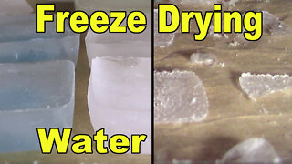 Freeze Drying Water - Short Version
