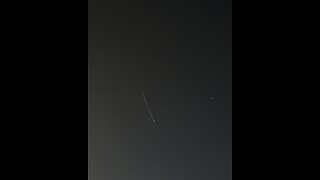 Elon Musks Starlink Satellites Spotted