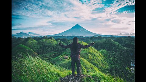 beautiful views of hill's in one frame || with relaxing sound and video