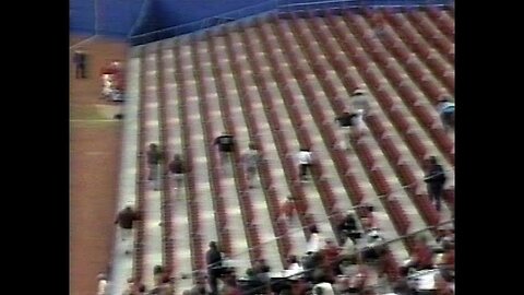 September 14, 1989 - Smallest Crowd in Busch Stadium History