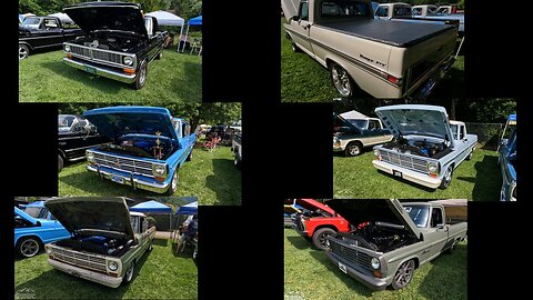 07-15-23 Moonshine Valley F100 Show 5th Generation Ford F100s pt1