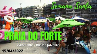 💥🐋🐳PRAIA DO FORTE - 🌞CABO FRIO - RJ SEMANA SANTA - 🌊🌊MAR DE RESSACA