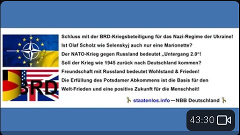 BRD im Kriegsmodus gegen Russland!