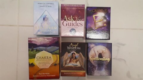 New Tarot Cards Revile plus 5 New Oracle Decks!! You choose what deck you want during the LIVE show!