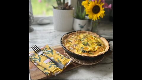 Garden Quiche | Egg Quiche