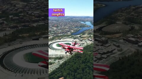 Estádio Mineirão | Sobrevoando no Flight Simulator