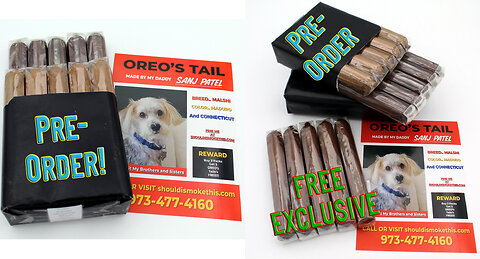 OREO IS HERE! Ask Cigar Questions. Happy Monday Pr!cks!