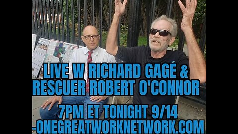 LIVE at GROUND ZERO w Richard Gage & rescuer Robert O'Connor -'We Found Bedrock on the Pile"