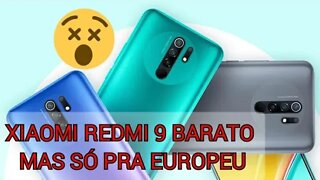 NOVO SAMSUNG 013F A BAGAÇA 2020 ,NOVO REDMI 9 BARATO MAS SÓ NA EUROPA