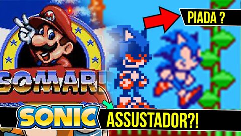 Assustador e estranho jogo do Sonic 😈 | Sonic Bootleg Remaster #shorts