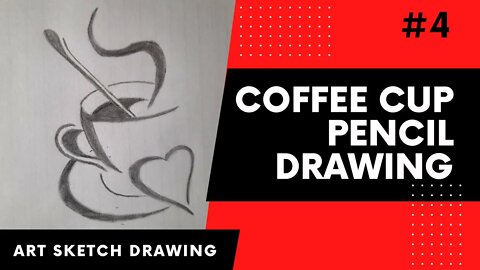 How to Draw Coffee Cup Step by Step ll Cup Drawing Easy Step by Step ll Tea Cup Drawing Step by Step