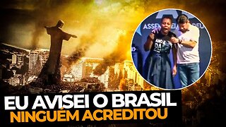 Deus Tinha avisado o Brasil Mas ninguém Acreditou, Agora só a misericórdia do Senhor!