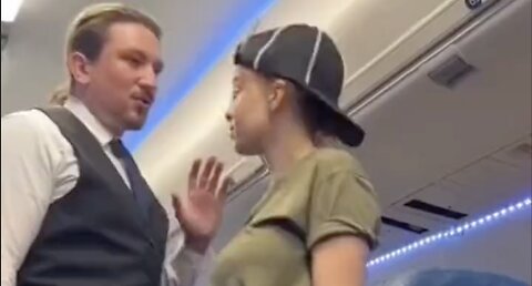 Girl Identifying As A Man Thrown Off Airplane After Causing Problems On Board