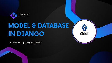 Model & Database In Django | how to create models in django
