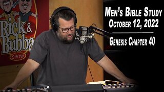 Genesis Chapter 40 | Men's Bible Study by Rick Burgess - LIVE - Oct. 12, 2022