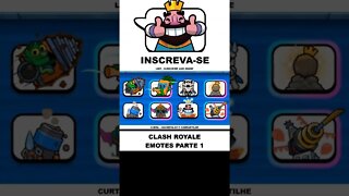 clash royale emotes parte 1